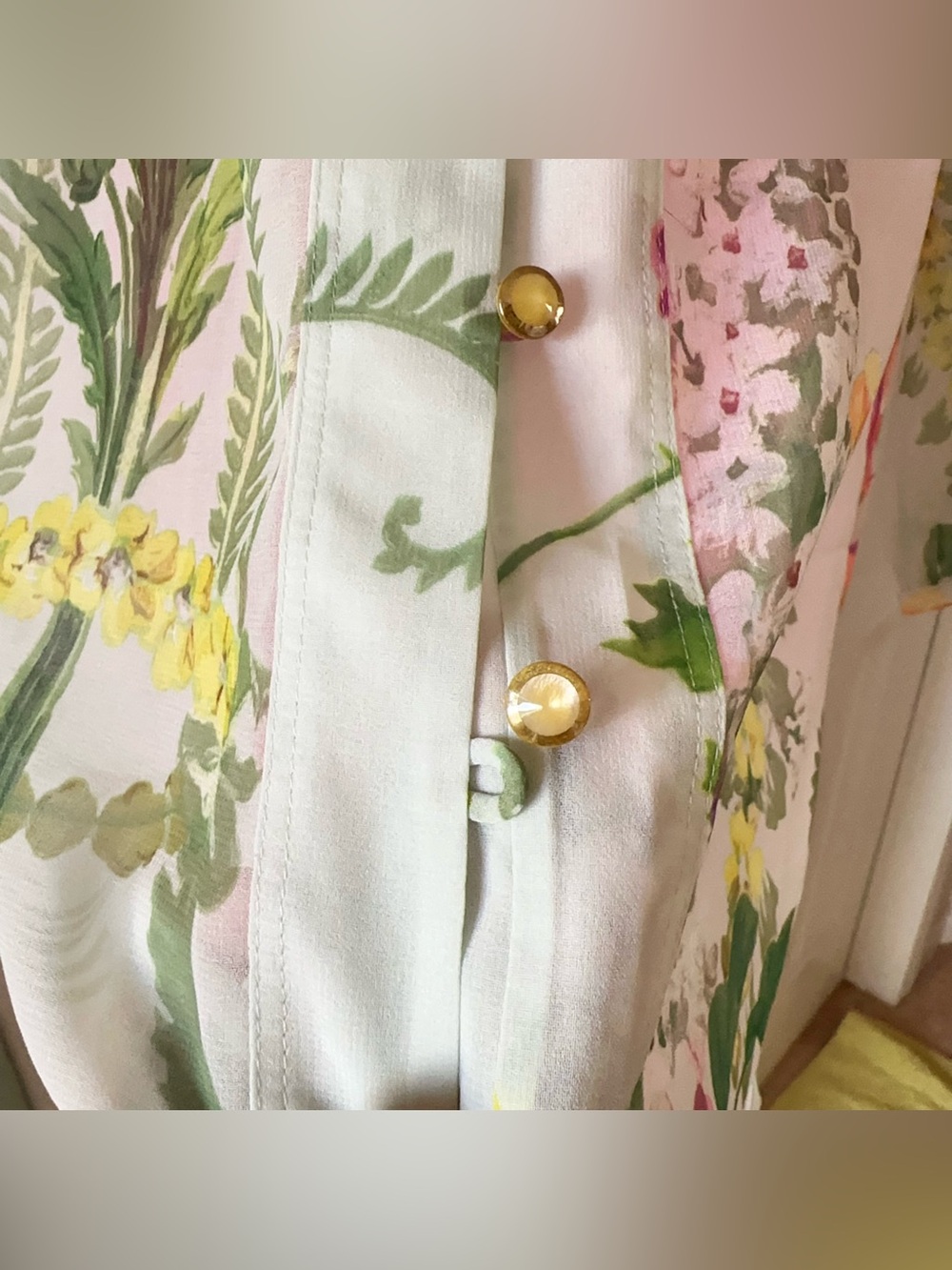 Ted Baker Kimmie Floral Print Blouse - Picture 4 of 5